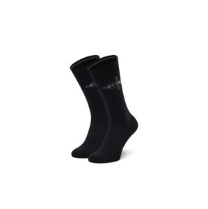 Calvin Klein pánské černé vysoké ponožky - ONESIZE (001)